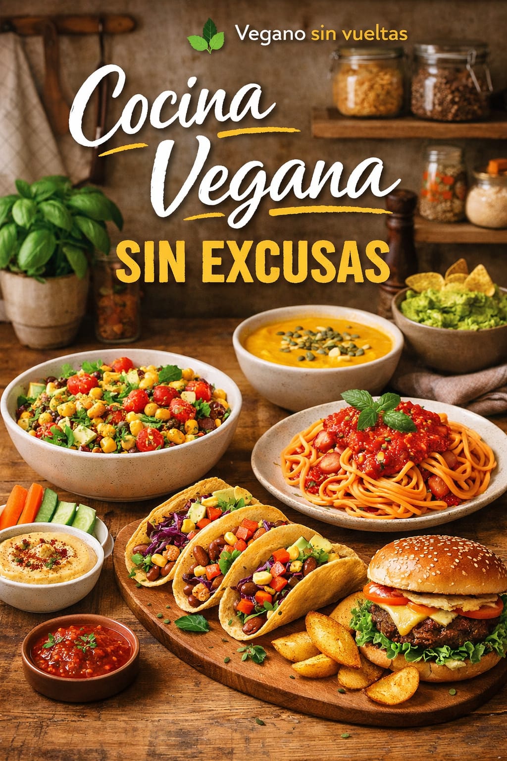Cocina vegana sin excusas⚡